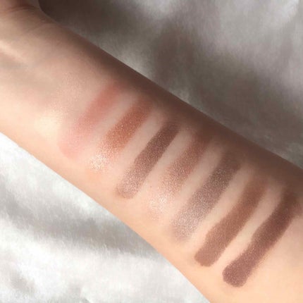 グラマラスヌード アイパレット (クリスマスコフレ 2017)/Visée/メイクアップキットを使ったクチコミ(3枚目)