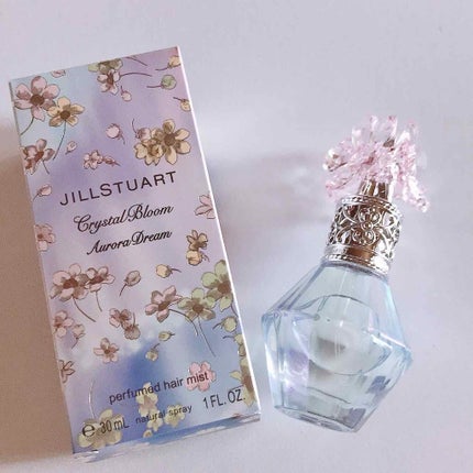 JILL STUART クリスタルブルーム オーロラドリーム パフュームド ヘアミストのクチコミ「ルミネの10%オフに何か買わないともったいないなと思って買いました✨
匂いは他の物の方が好み.....」(1枚目)