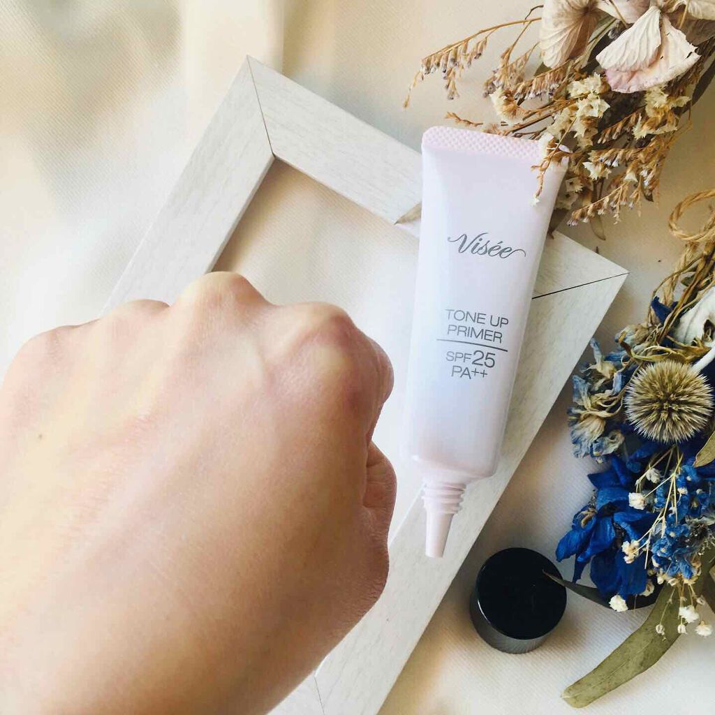 トーンアップ プライマー/Visée/化粧下地を使ったクチコミ(3枚目)