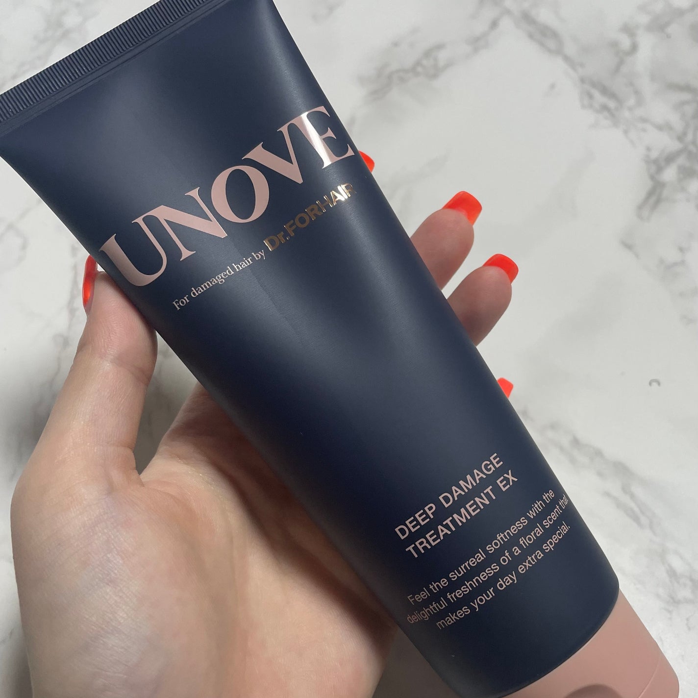 ディープダメージトリートメントEX/UNOVE/洗い流すヘアトリートメントを使ったクチコミ(5枚目)