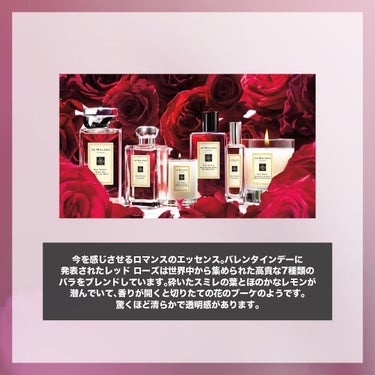 Jo MALONE LONDON レッド ローズ コロンのクチコミ「.
『厳選素材 薔薇香水』

🌳製品情報🌳
JO MALONE
レッドローズ
コロン
発売:1.....」（2枚目）