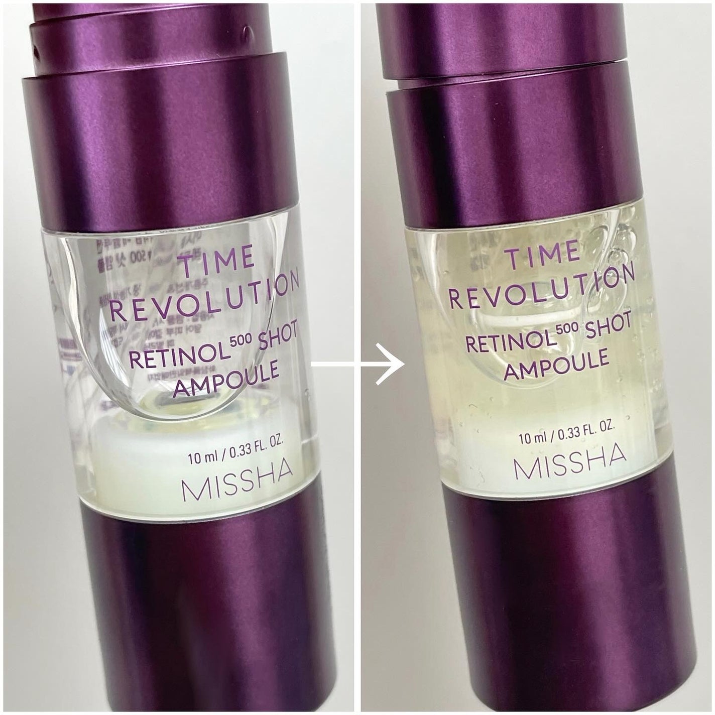 ミシャ タイムレボリューション レチ500ショット美容液/MISSHA/美容液を使ったクチコミ(3枚目)