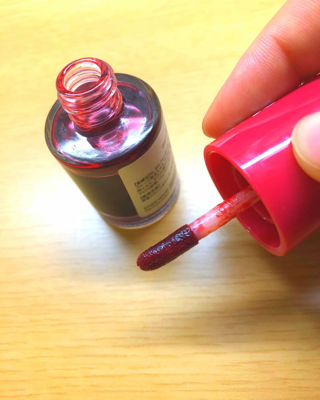 ウォーターティント/ETUDE/リップグロスを使ったクチコミ（2枚目）