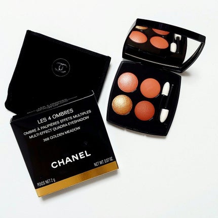 レ キャトル オンブル 368 ゴールデン メドウ/CHANEL/アイシャドウパレットを使ったクチコミ(1枚目)