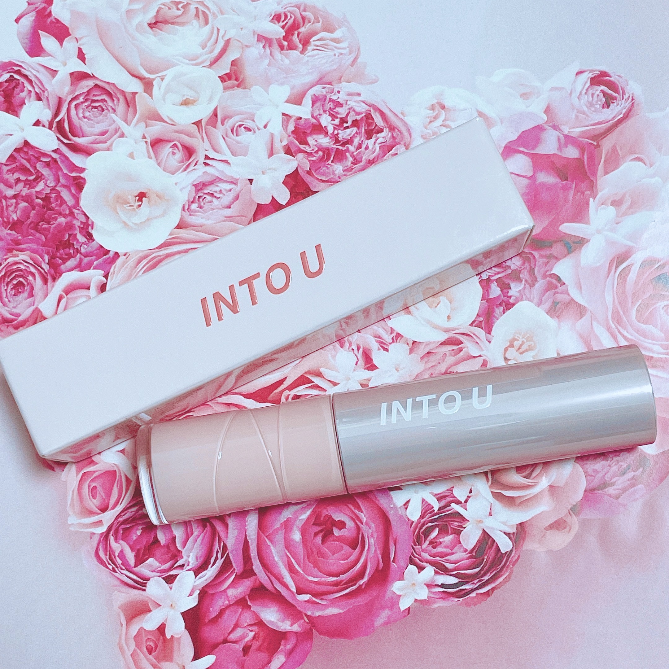 ジューシーパンピンググロス/INTO U/リップグロスを使ったクチコミ（2枚目）