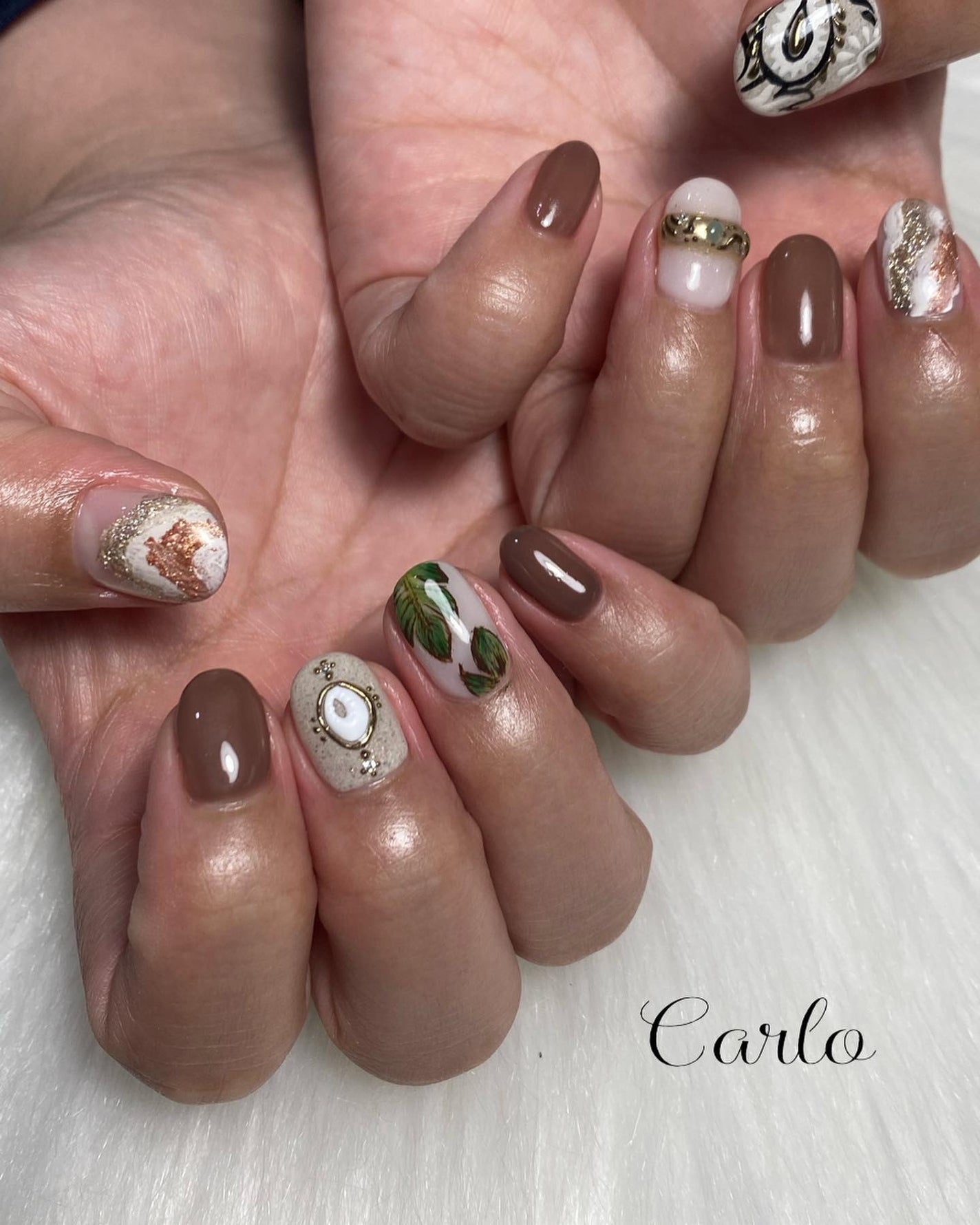 YUKA on LIPS 「【summernail🌞】所沢市ネイルサロン|Carlo.夏の..」(2枚目)
