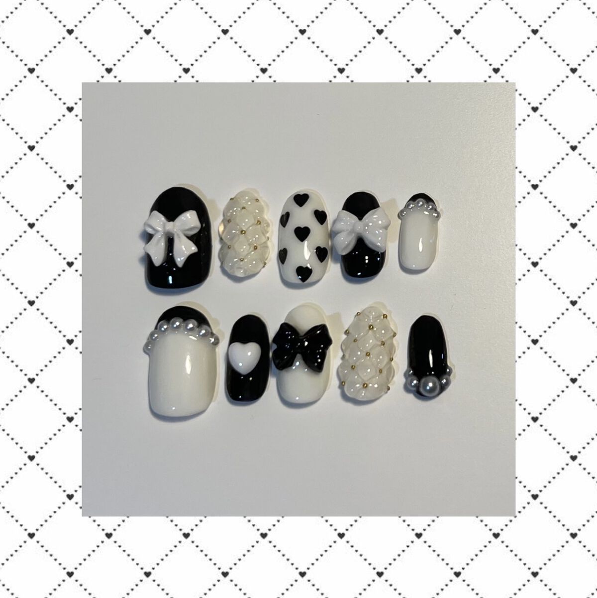 ネイルチップオーバルタイプ/DAISO/ネイルチップ・パーツを使ったクチコミ（1枚目）