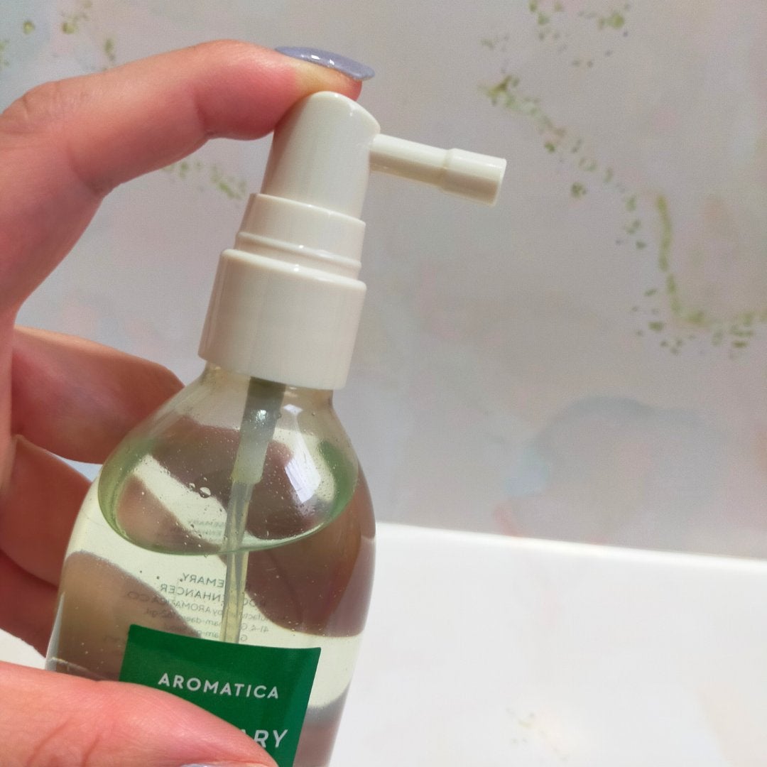 ローズマリールートエンハンサー/AROMATICA/頭皮ローションを使ったクチコミ(2枚目)