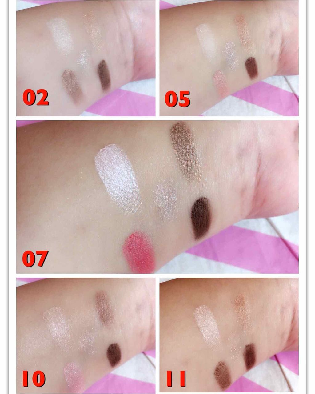 【旧品】パーフェクトスタイリストアイズ/キャンメイク/アイシャドウパレットを使ったクチコミ(3枚目)