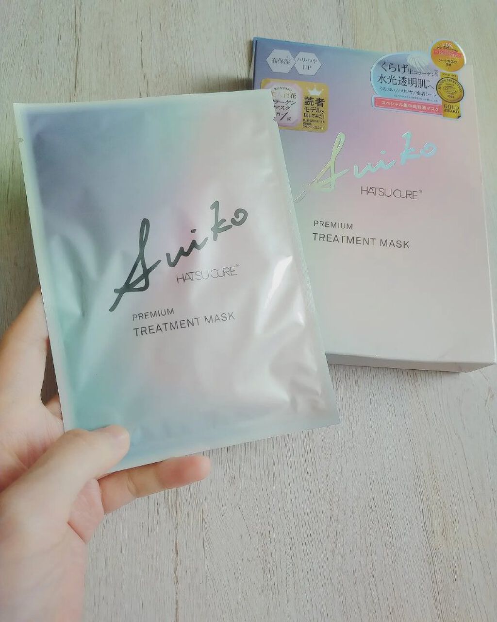 プレミアムトリートメントマスク/SUIKO HATSUCURE/シートマスク・パックを使ったクチコミ（1枚目）