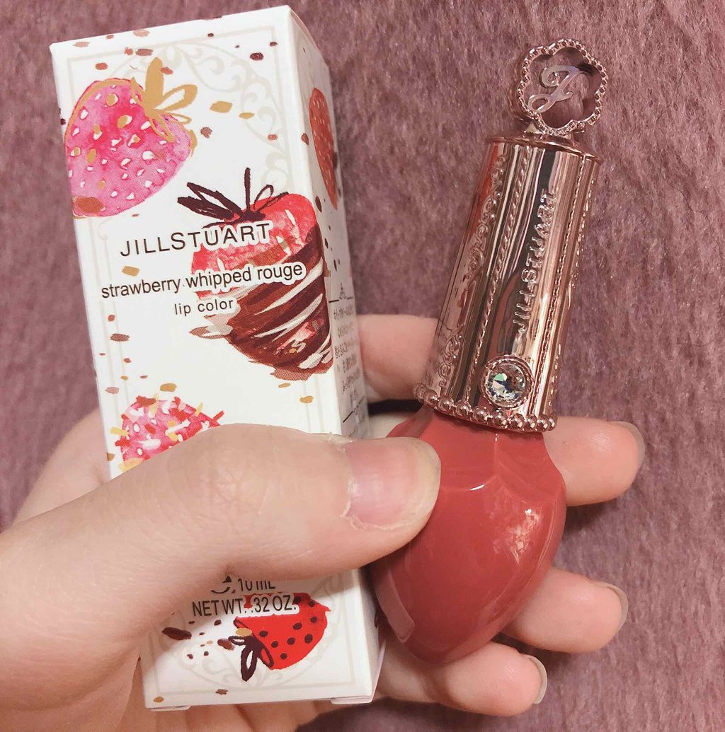 フォーエヴァージューシー オイルルージュ/JILL STUART/口紅を使ったクチコミ（1枚目）