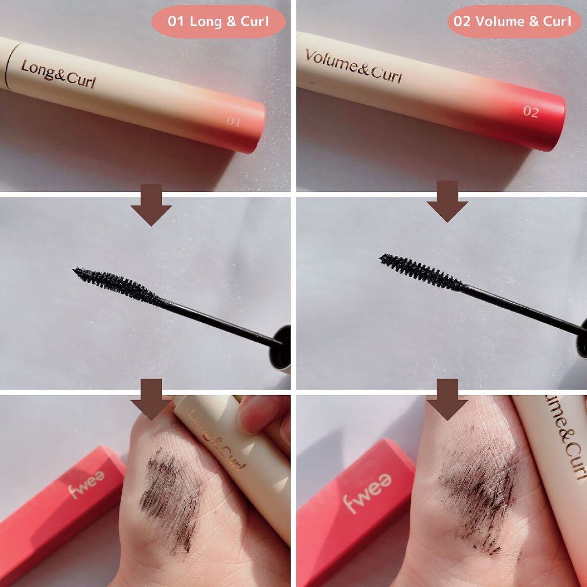 フィーJカールマスカラ ロングアンドカール/fwee/マスカラを使ったクチコミ(4枚目)