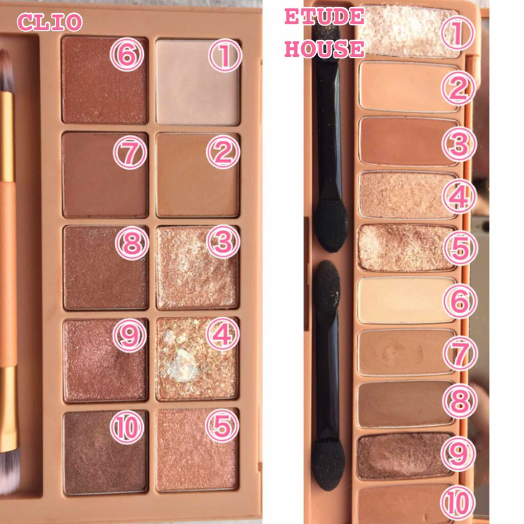 あなたはどっち派?CLIO・ETUDEのパウダーアイシャドウを徹底比較 ...