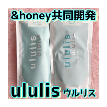 ウォーターコンク モイストシャンプー/ヘアトリートメント/ululis/シャンプー・コンディショナーを使ったクチコミ（1枚目）