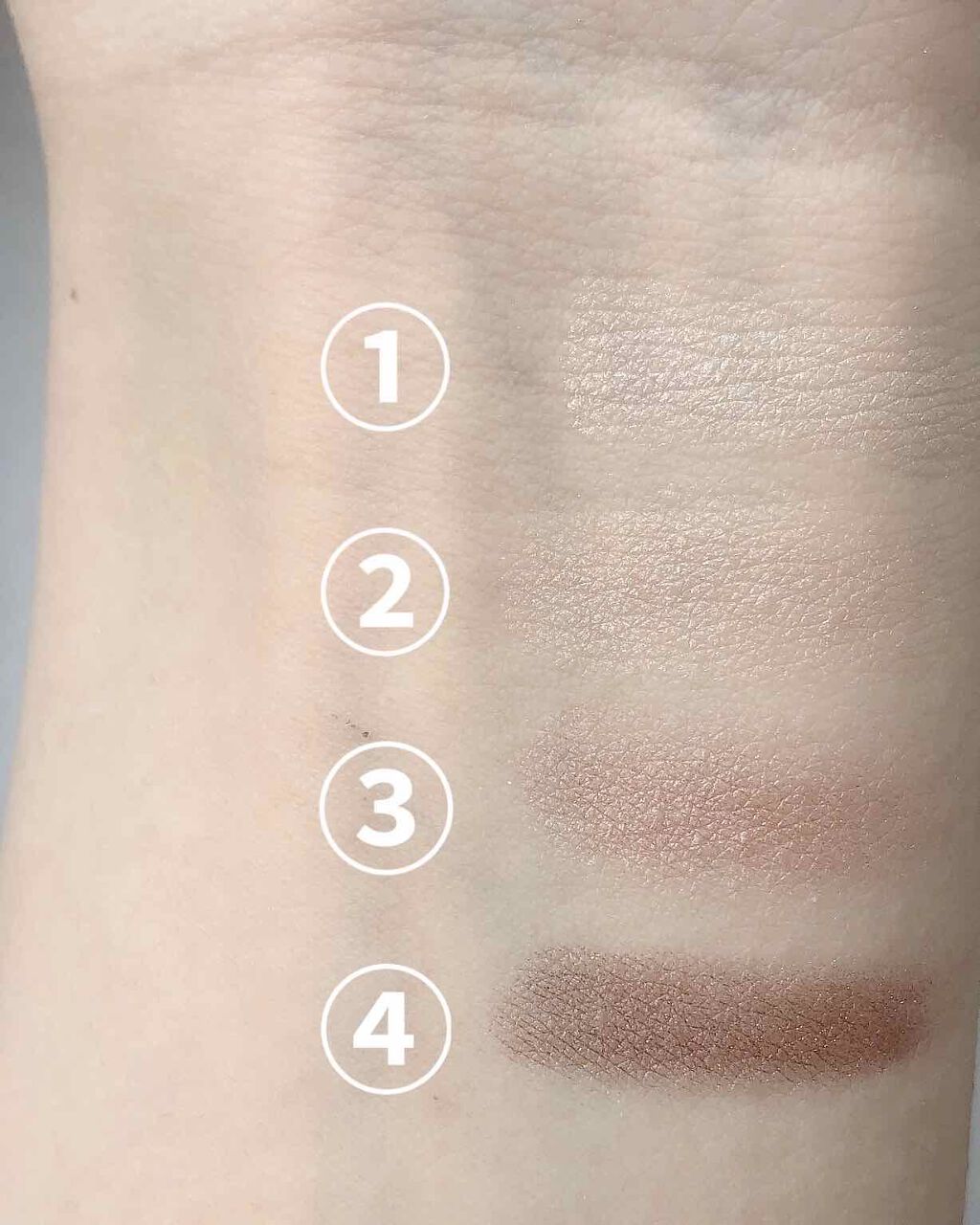 シルキースフレアイズ/キャンメイク/アイシャドウパレットを使ったクチコミ(3枚目)