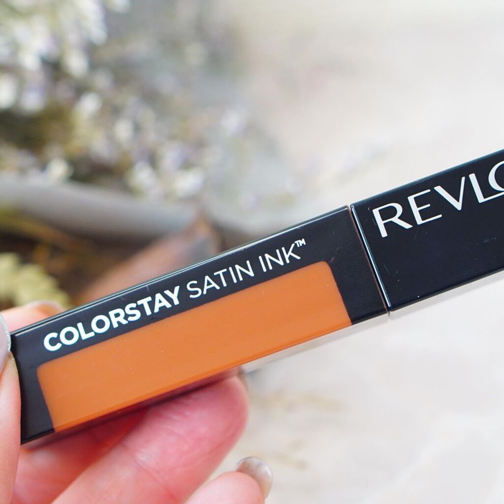 カラーステイ サテン インク/REVLON/口紅を使ったクチコミ(5枚目)