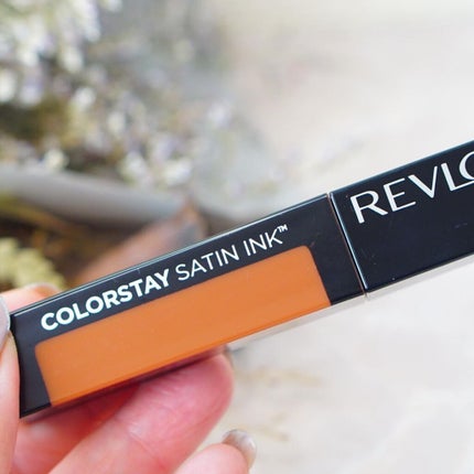 カラーステイ サテン インク/REVLON/口紅を使ったクチコミ(5枚目)