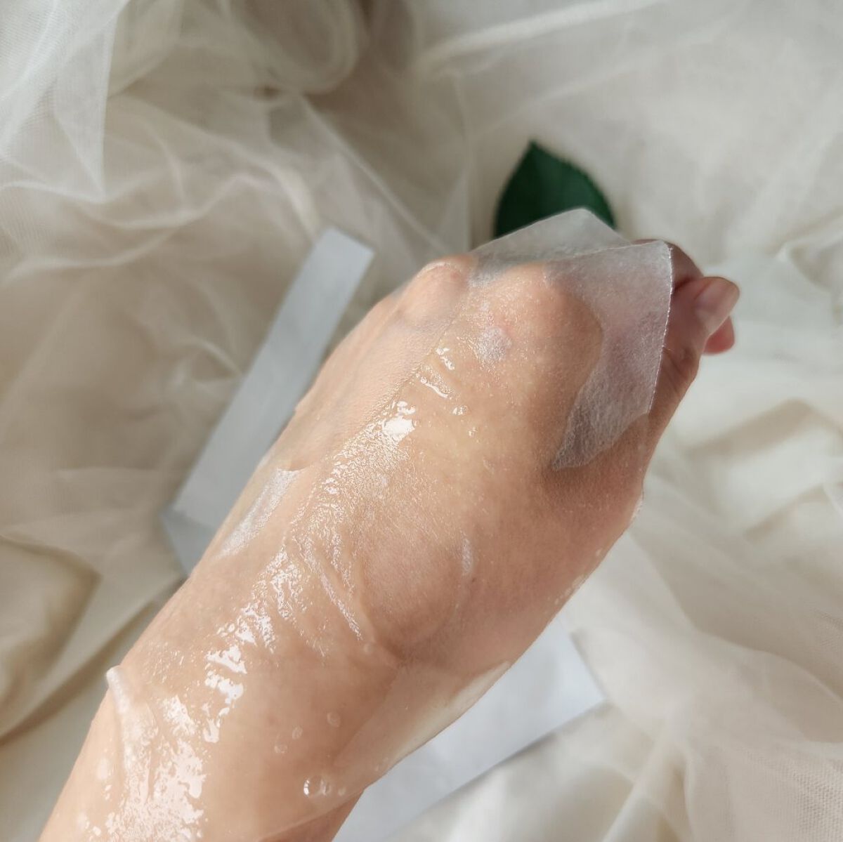 プランプハニー アクアセラムマスク 27ml×1枚/ByUR/シートマスク・パックを使ったクチコミ（2枚目）