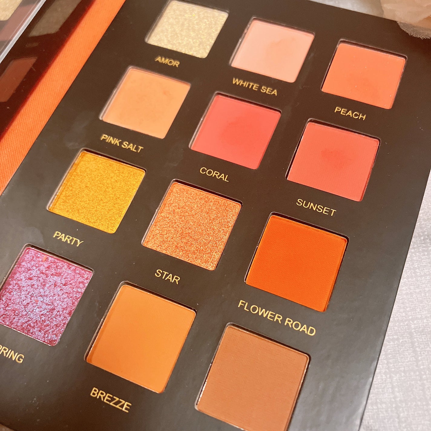 星空12色アイシャドウパレット/VCND/アイシャドウパレットを使ったクチコミ(3枚目)