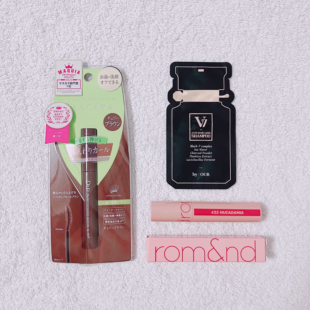 ジューシーラスティングティント/rom&nd/リップティントを使ったクチコミ（1枚目）