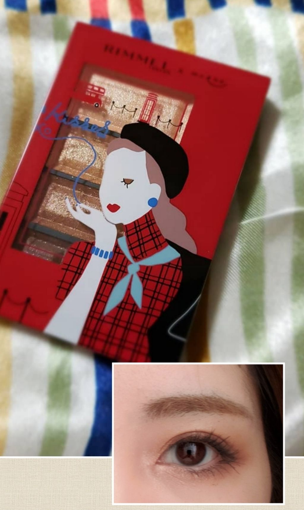 ショコラスウィート アイズ/リンメル ロンドン/アイシャドウパレットを使ったクチコミ（1枚目）