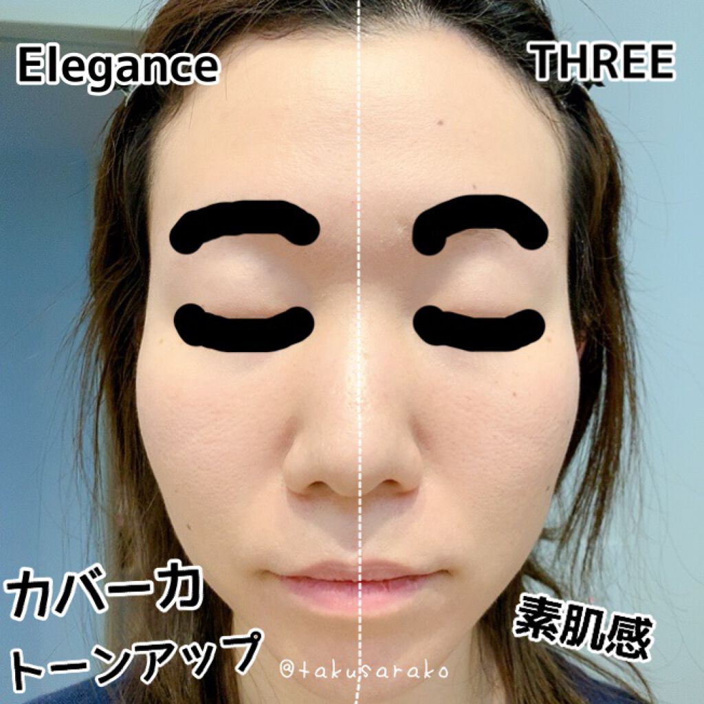 THREE シマリング グロー デュオ/THREE/クリームハイライトを使ったクチコミ(10枚目)