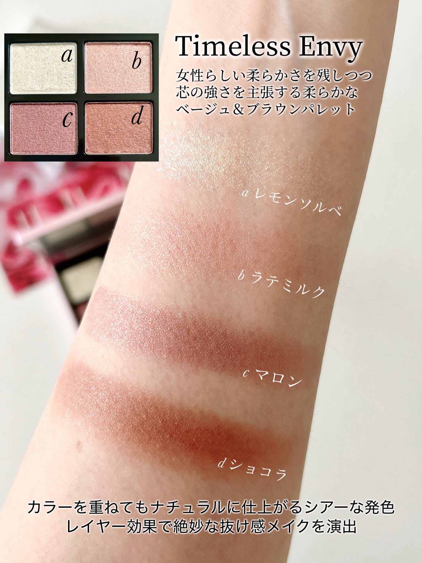 アイシャドウパレット/ILM/アイシャドウパレットを使ったクチコミ(3枚目)