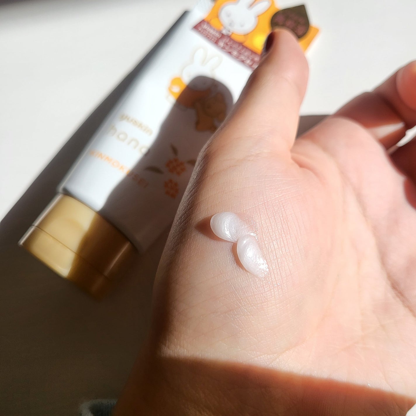 ユースキンハナ ハンドクリーム キンモクセイ/ユースキンhana/ハンドクリームを使ったクチコミ(2枚目)