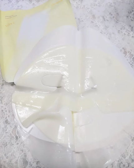 ラビューム アフターグロウ ゆずゲルマスク/Luvum/シートマスク・パックを使ったクチコミ(4枚目)