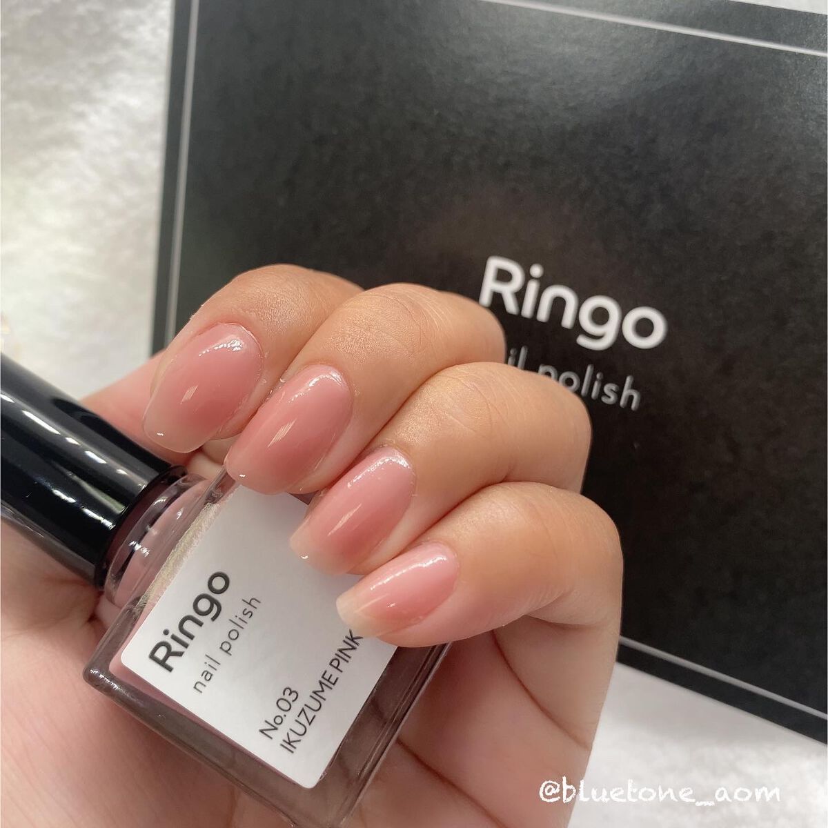 ⋆͛🦖⋆͛aomi on LIPS 「RingonailpolishNo.3IKUZUMEPINKゴ..」(10枚目)