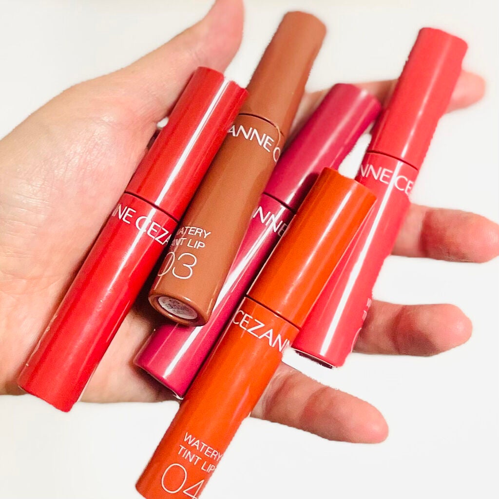 ウォータリーティントリップ/CEZANNE/リップティントを使ったクチコミ(5枚目)