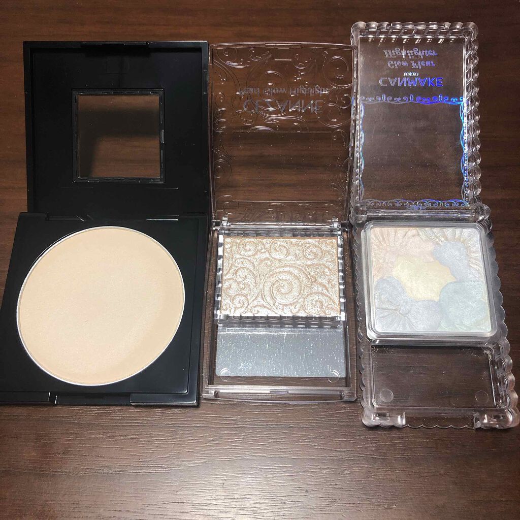 グロウフルールハイライター/キャンメイク/パウダーハイライトを使ったクチコミ(2枚目)