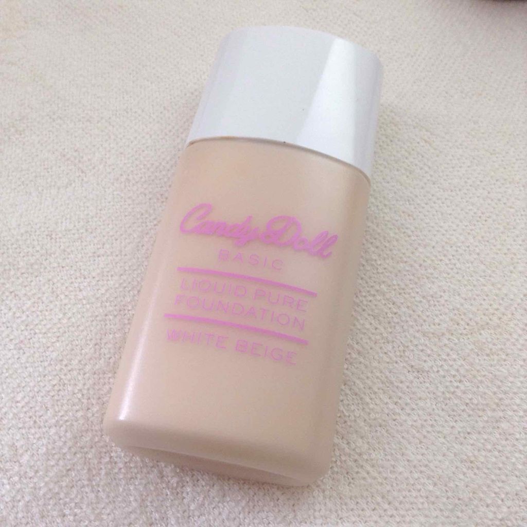 リキッドピュアファンデーション/CandyDoll/リキッドファンデーションを使ったクチコミ(1枚目)