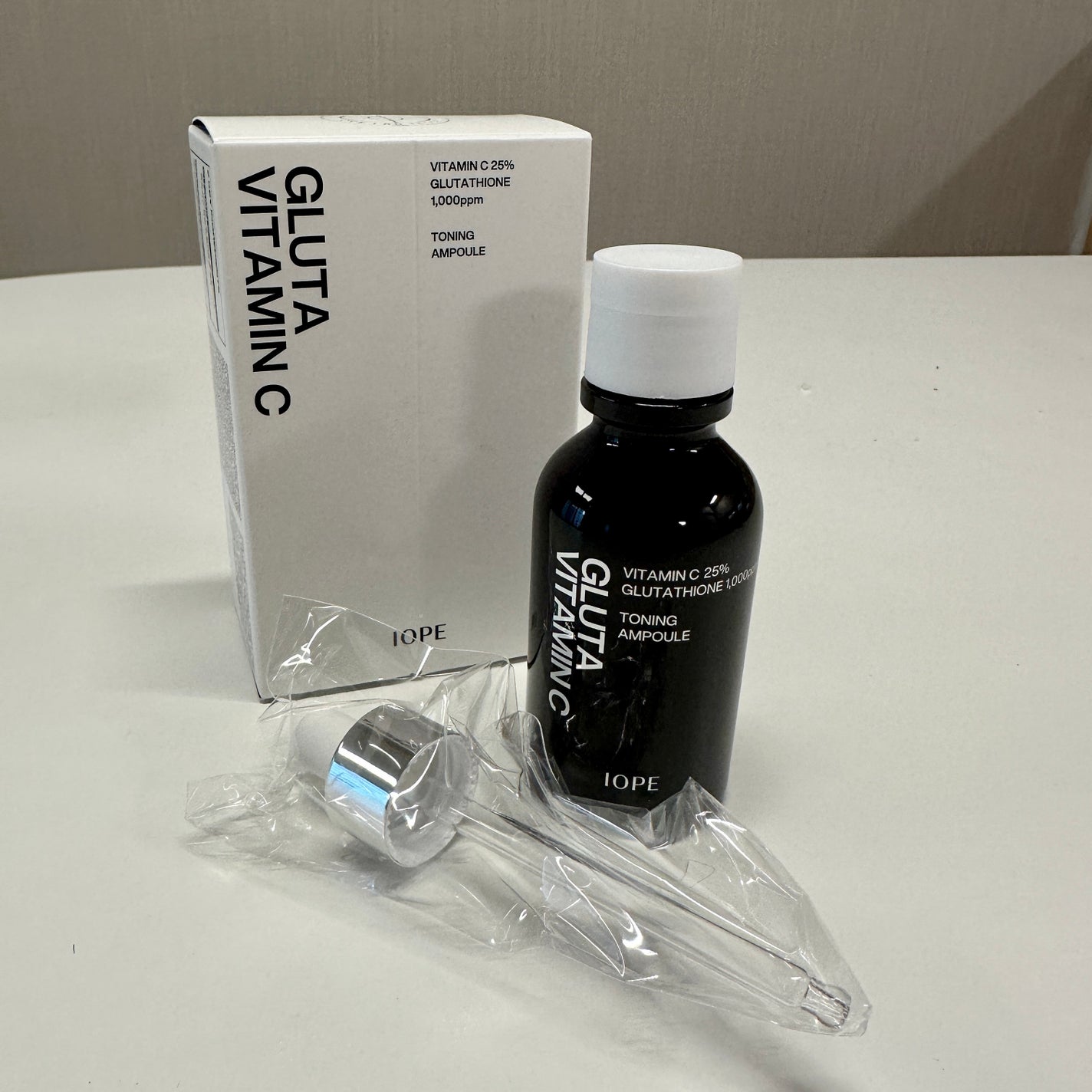 グルタ ビタミンC トーニング アンプル/IOPE/美容液を使ったクチコミ(1枚目)