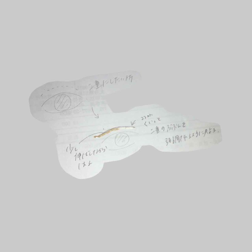 ワンダーアイリッドテープ ポイント N/D-UP/二重まぶた用アイテムを使ったクチコミ(2枚目)