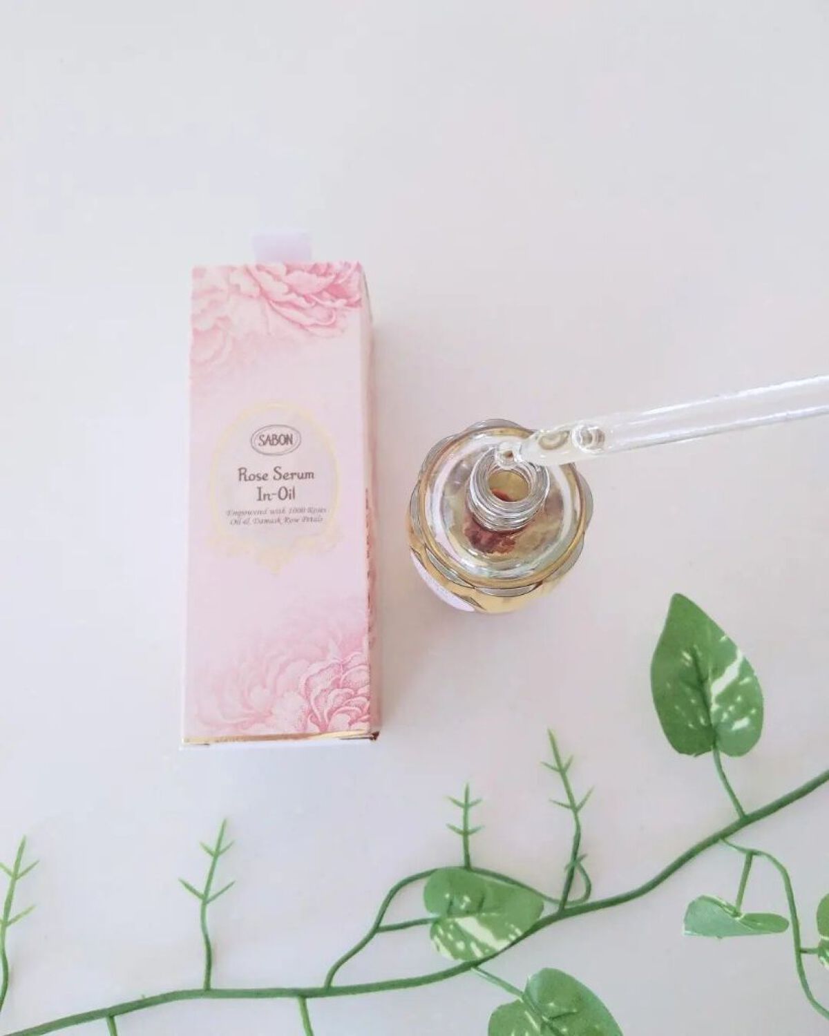 ローズセラムインオイル/SABON/フェイスオイルを使ったクチコミ（3枚目）