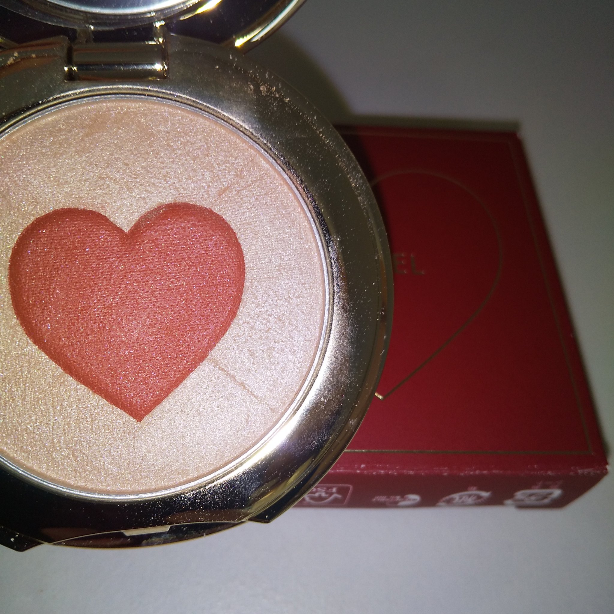 ブラッシング ハート EX01 Blushing Red /SNIDEL BEAUTY/パウダーチークを使ったクチコミ（2枚目）