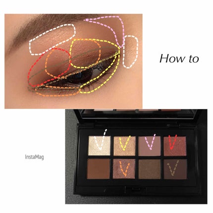 コンパクトアディクション “パーティタッチ”/ADDICTION/アイシャドウパレットを使ったクチコミ(2枚目)