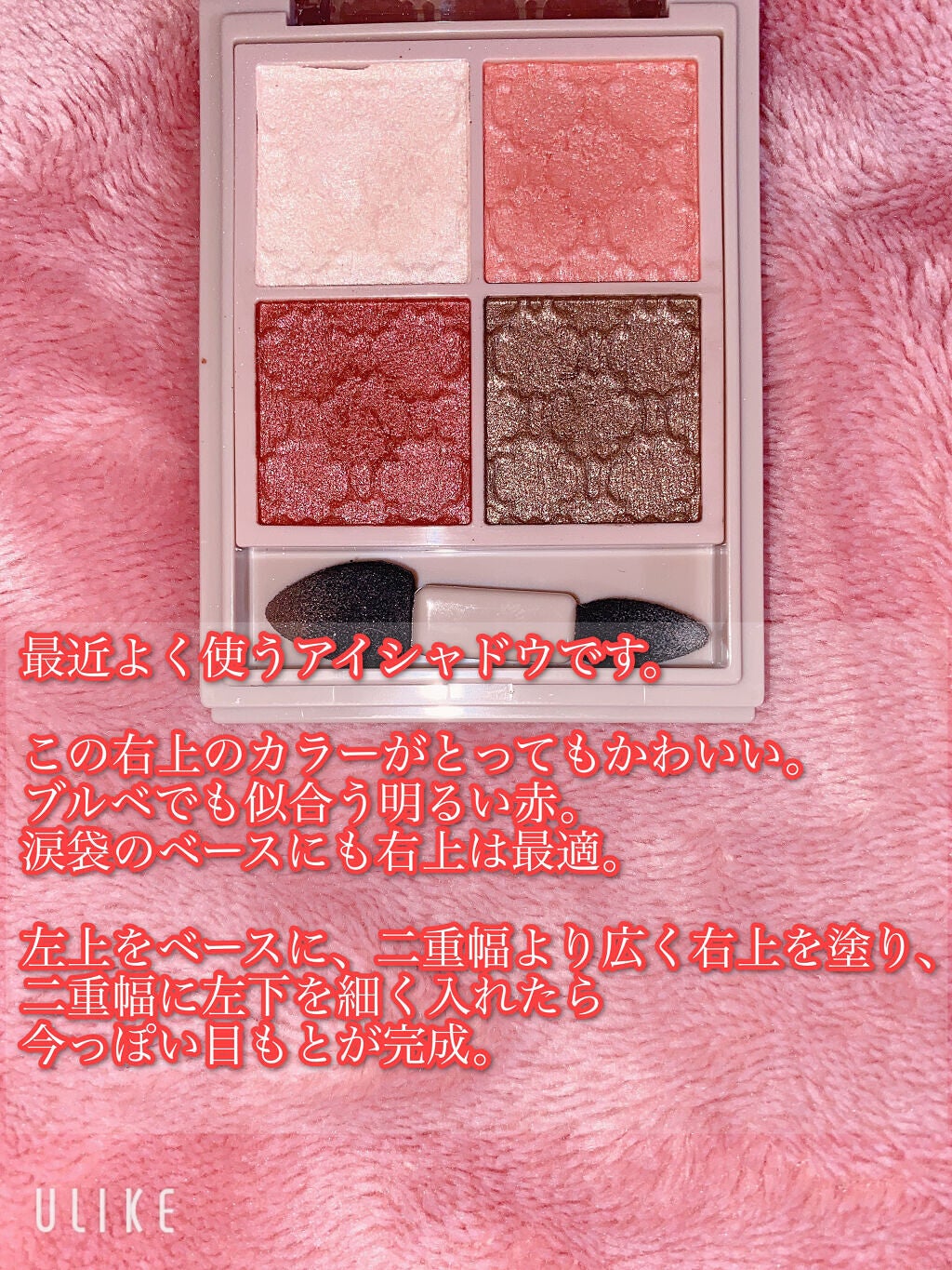 グロッシーリッチ アイズ N/Visée/アイシャドウパレットを使ったクチコミ(2枚目)