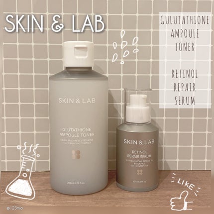 グルタチオンアンプルトナー/SKIN&LAB/化粧水を使ったクチコミ(1枚目)