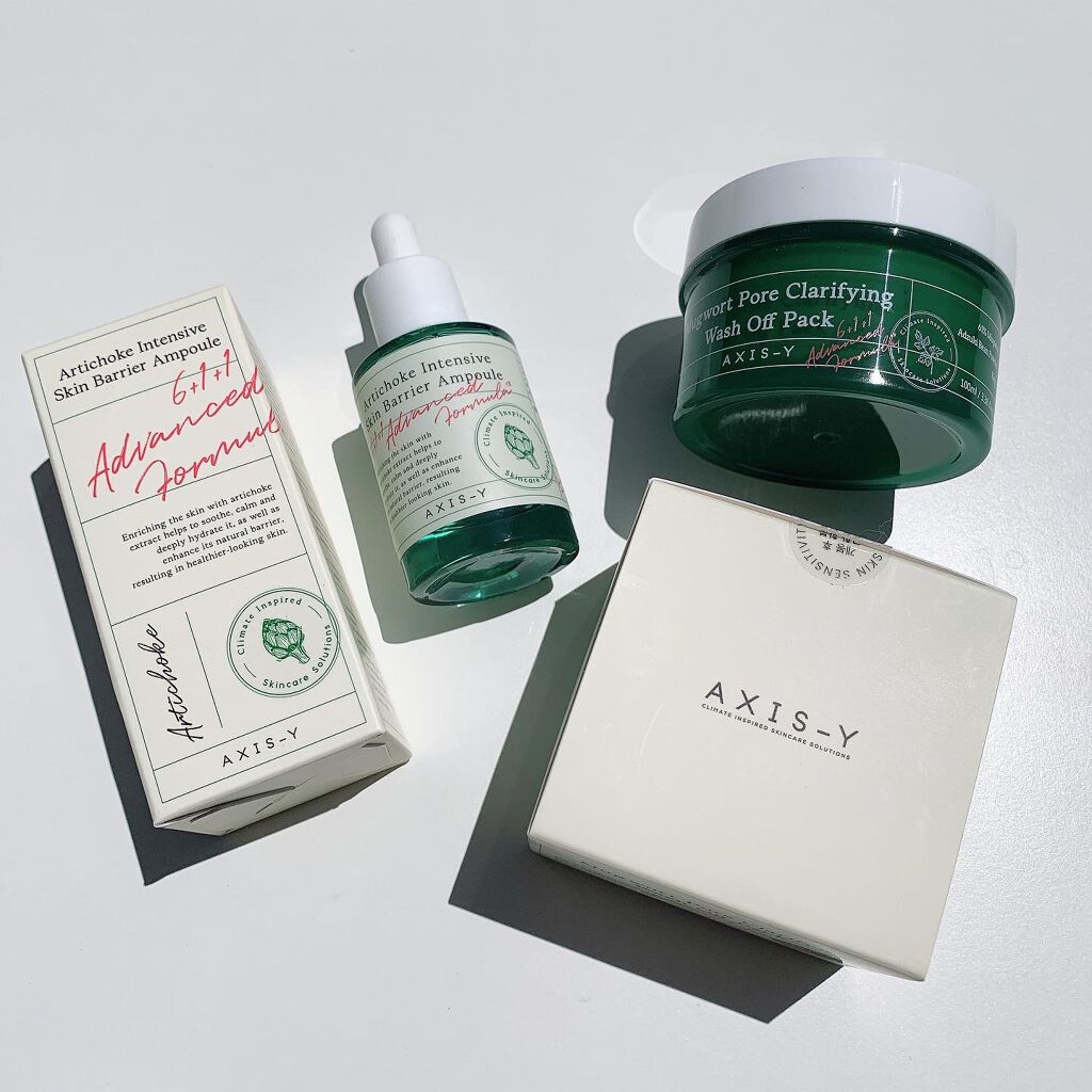 ヨモギ毛穴浄化ウォッシュオフパック/AXIS-Y/洗い流すパック・マスクを使ったクチコミ(6枚目)