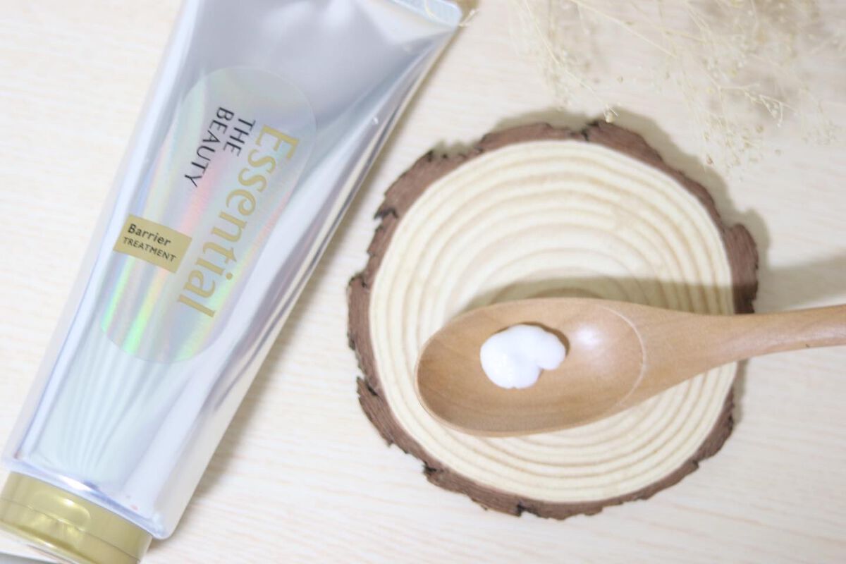 髪のキメ美容バリアトリートメント/エッセンシャル/洗い流すヘアトリートメントを使ったクチコミ(2枚目)