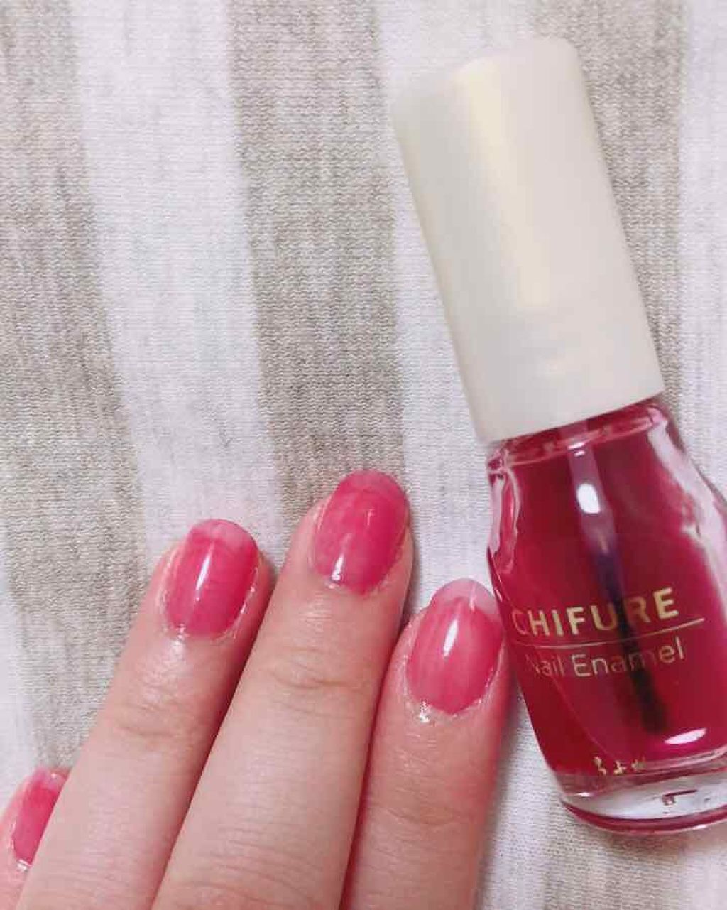 ネイル エナメル/ちふれ/マニキュアを使ったクチコミ（1枚目）