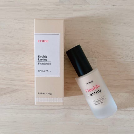 ダブルラスティング ファンデーション/ETUDE/リキッドファンデーションを使ったクチコミ(1枚目)