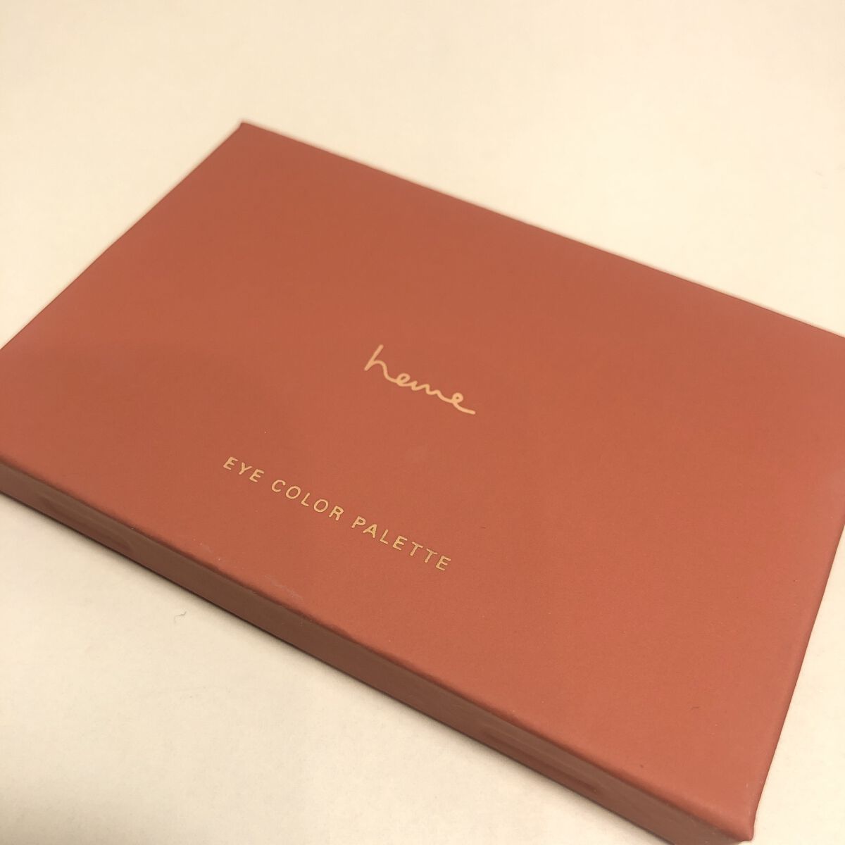 アイカラーパレット ハニーチェスナット/heme/アイシャドウパレットを使ったクチコミ（1枚目）