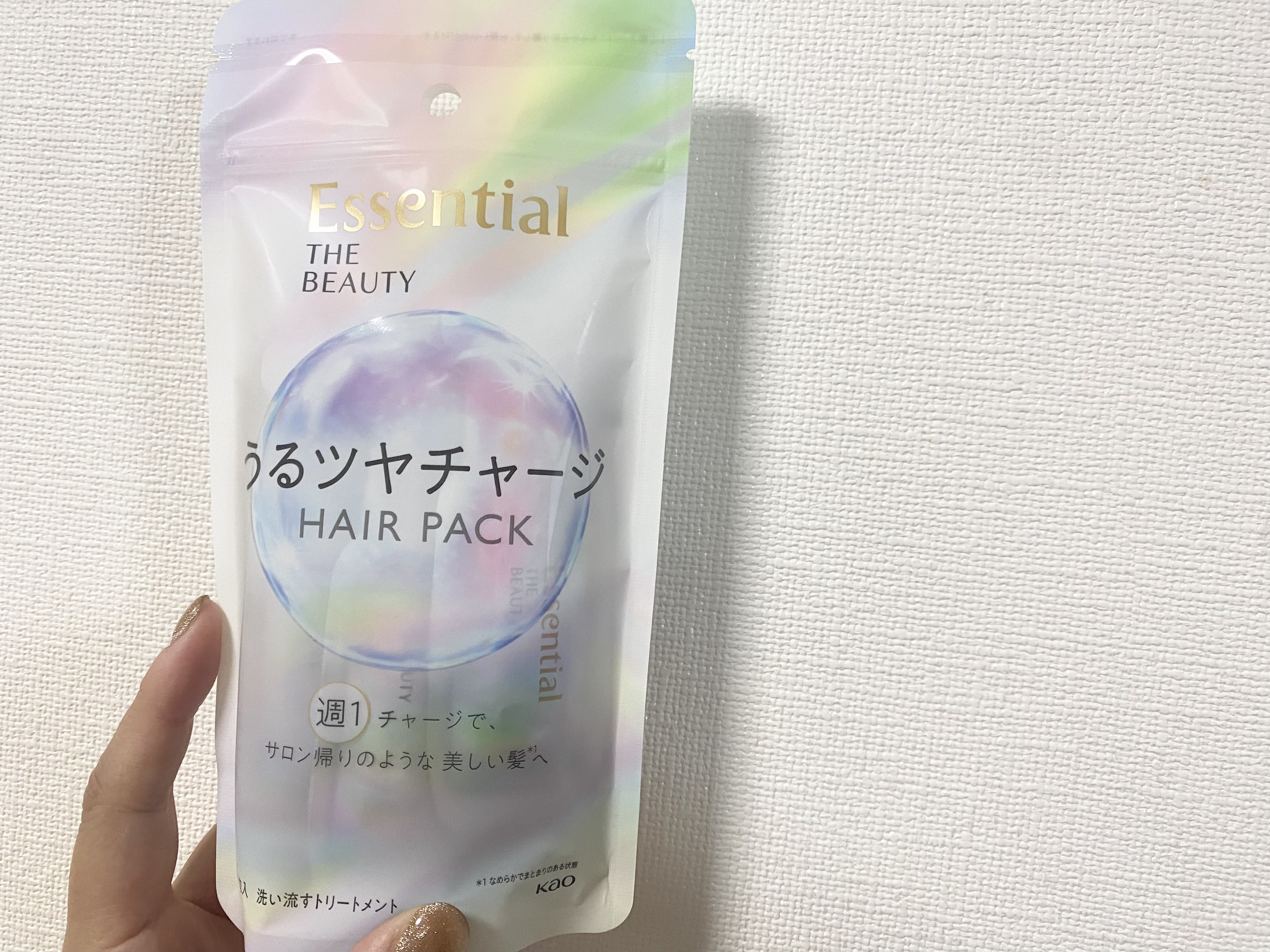 ザビューティ うるツヤチャージヘアパック/エッセンシャル/ヘアマスク・ヘアパックを使ったクチコミ（1枚目）