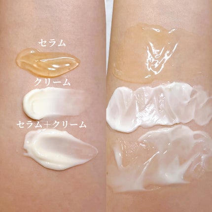 ホワイトトリュフダブルセラムアンドクリーム/ダルバ/フェイスクリームを使ったクチコミ(4枚目)