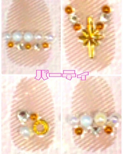 ネイルシール/キャンドゥ/ネイルシールを使ったクチコミ(2枚目)