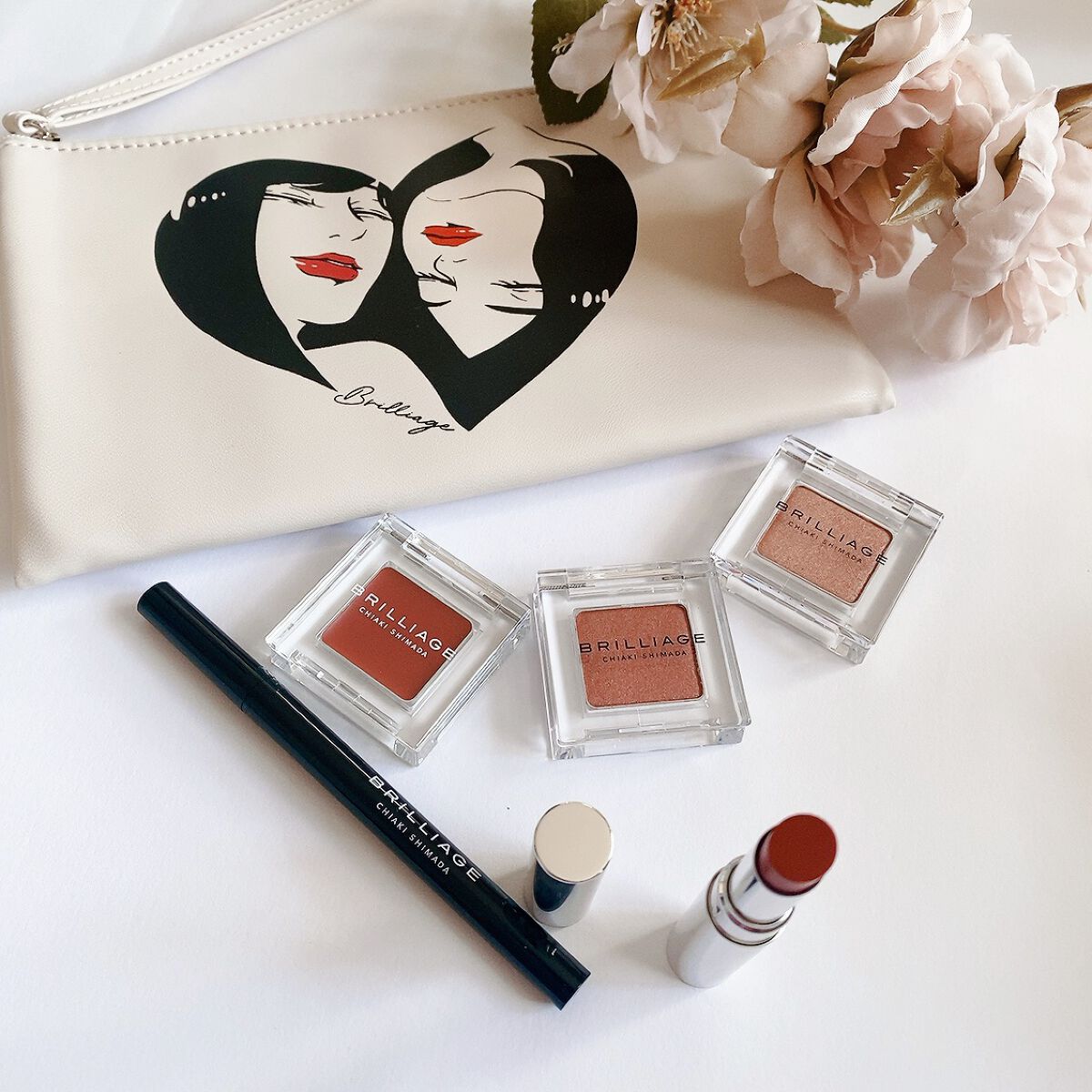 ホリデーコレクション2022/ブリリアージュ/メイクアップキットを使ったクチコミ(1枚目)