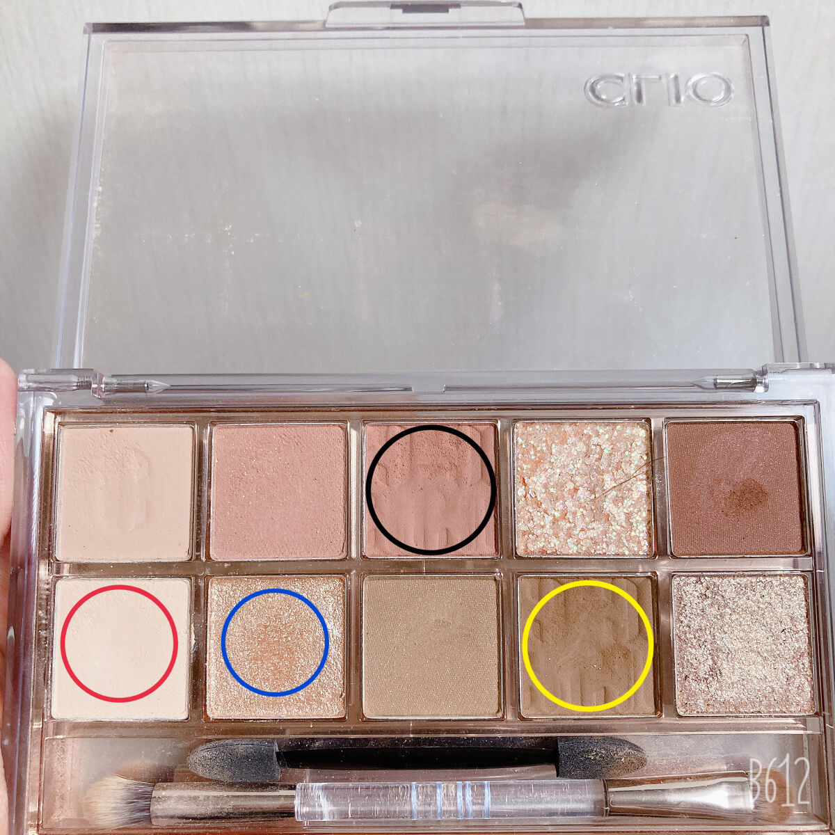 プロ アイ パレット/CLIO/アイシャドウパレットを使ったクチコミ（2枚目）